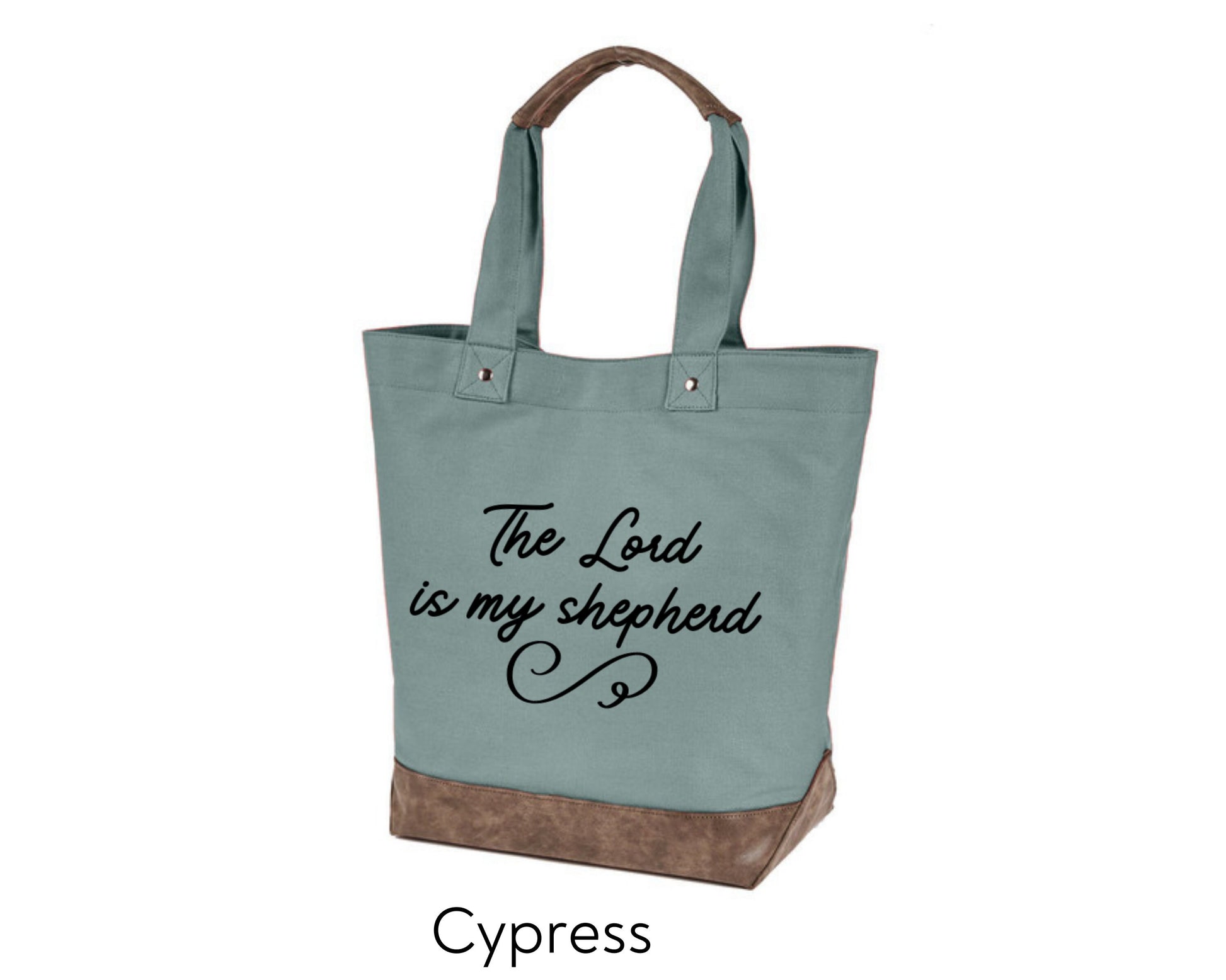 Custom Tote - The Lord is My Shepherd