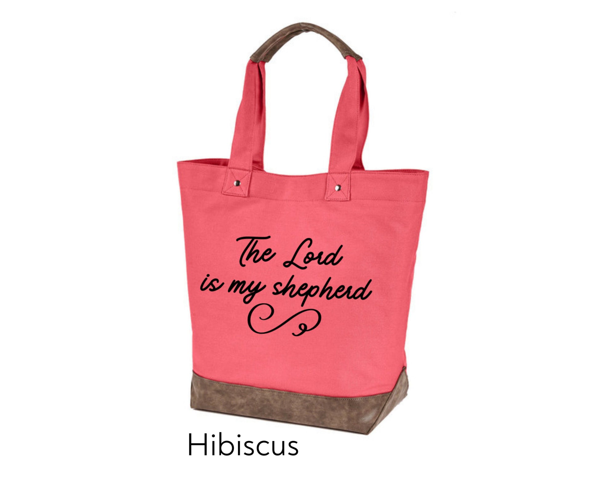 Custom Tote - The Lord is My Shepherd