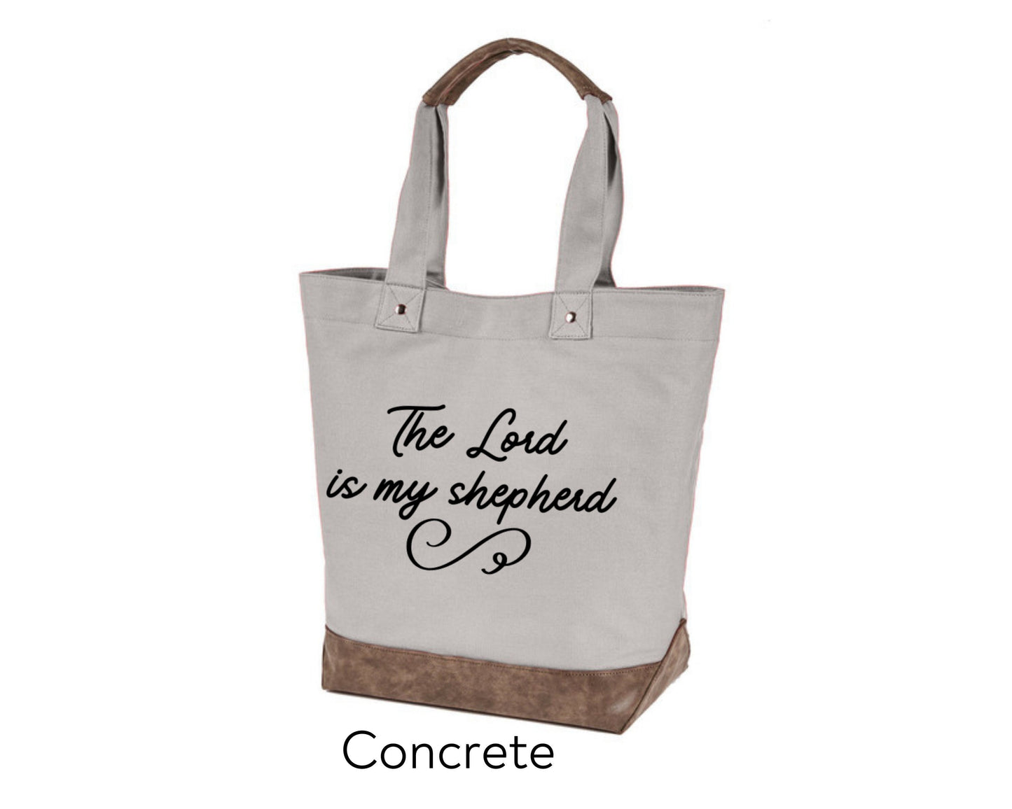 Custom Tote - The Lord is My Shepherd