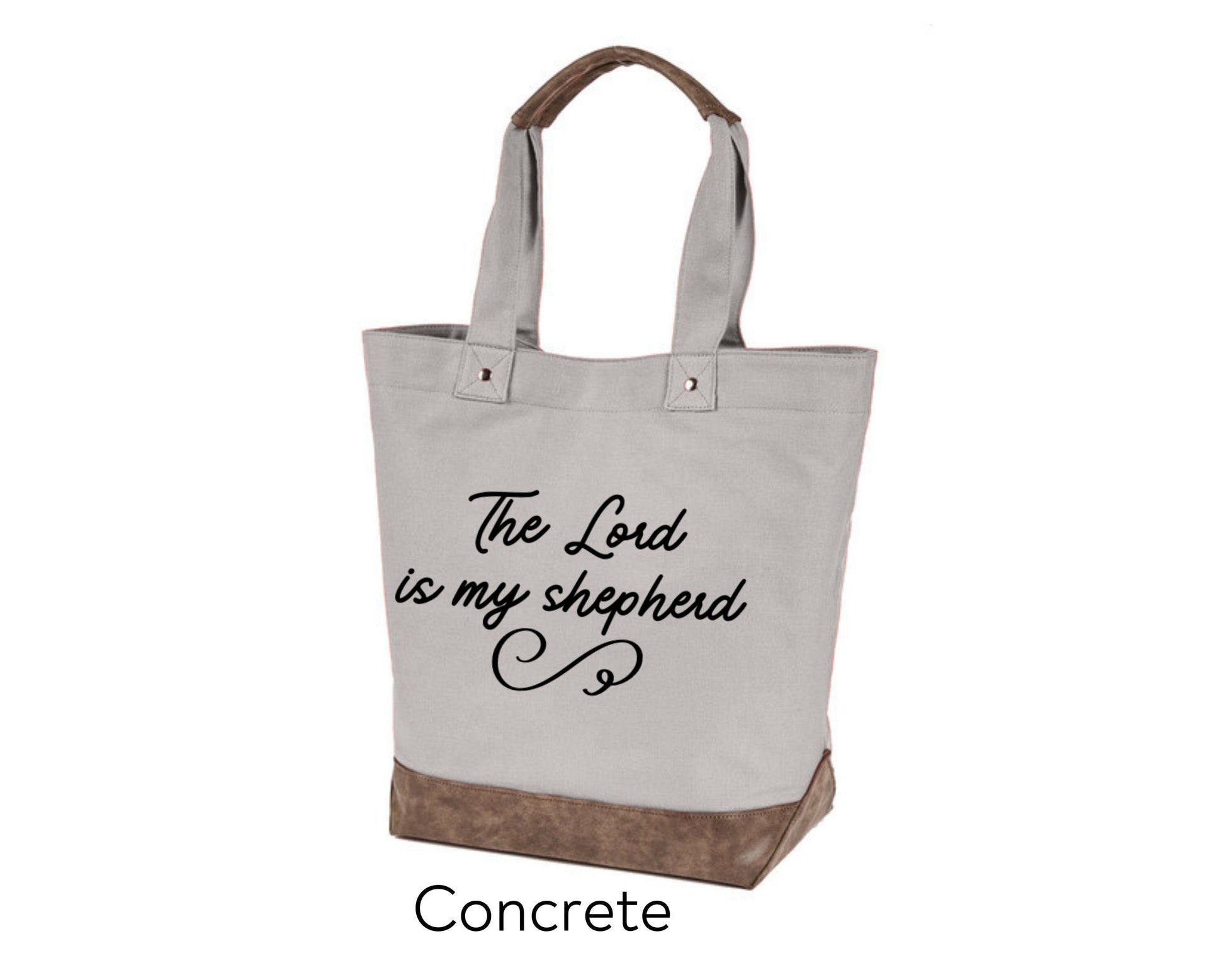 Custom Tote - The Lord is My Shepherd