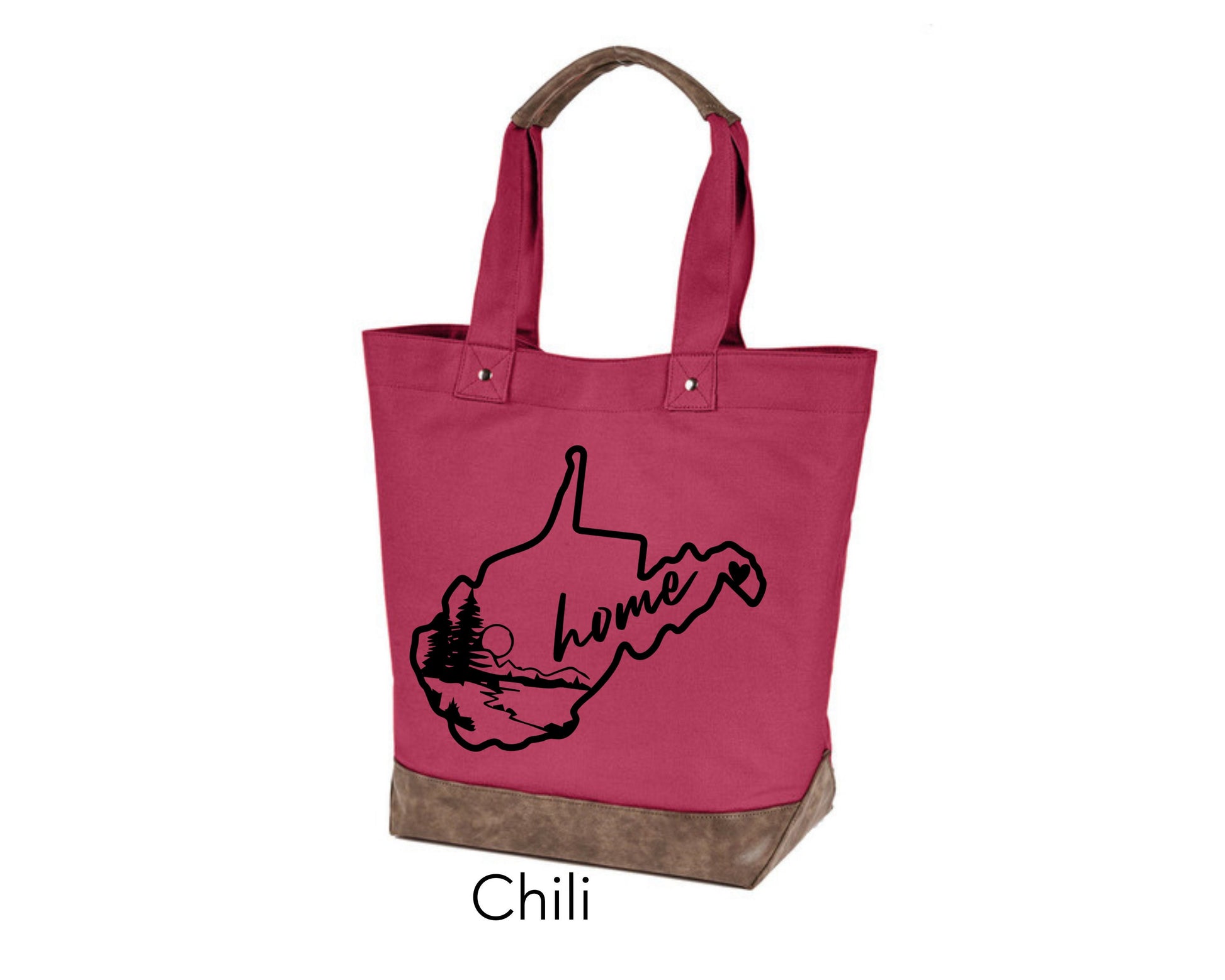 Canvas Tote - WV Home West Virginia