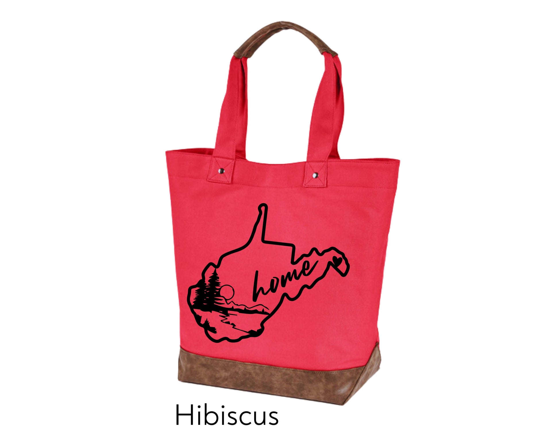 Canvas Tote - WV Home West Virginia