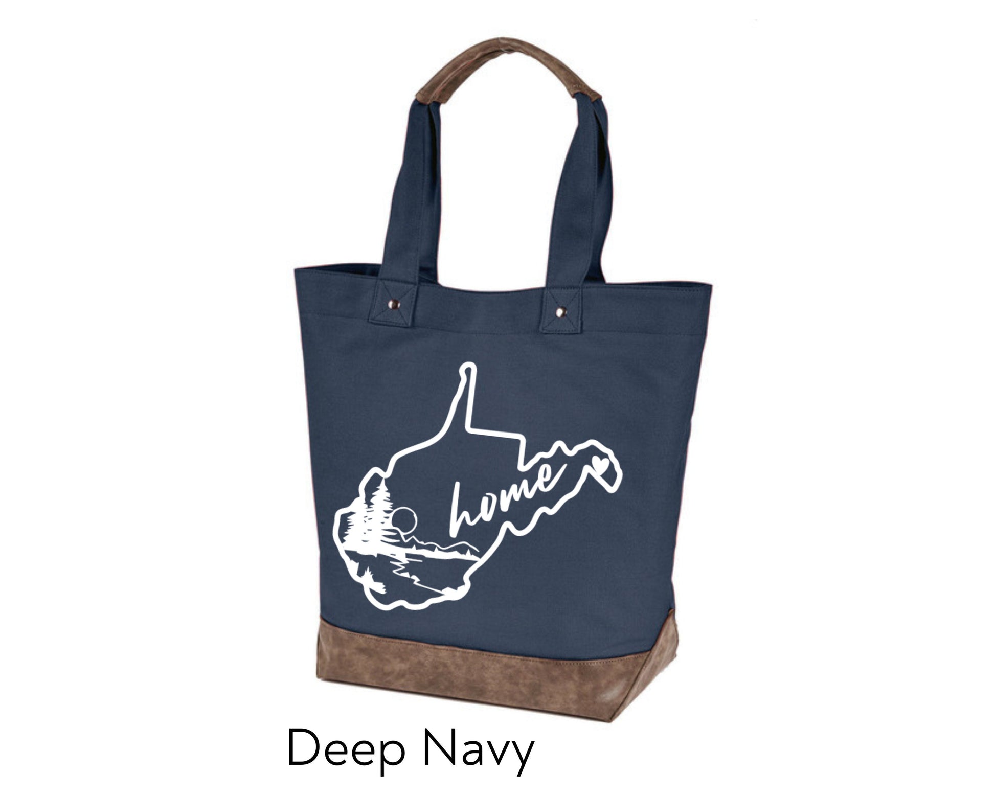 Canvas Tote - WV Home West Virginia