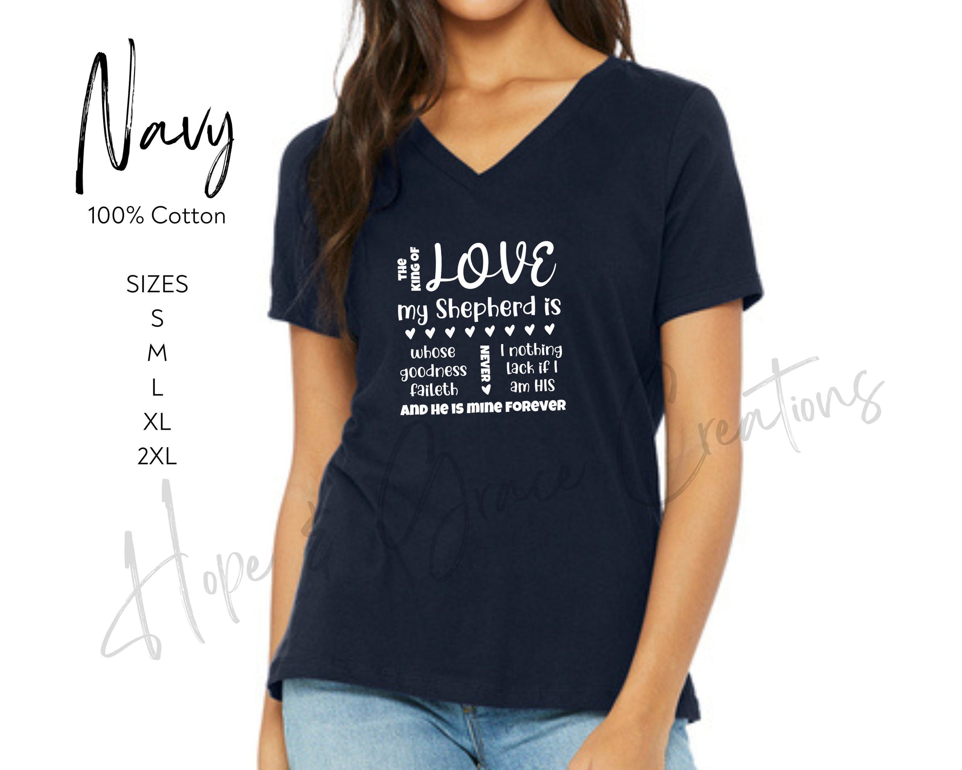 The King of Love my Shepherd Is Graphic Tee