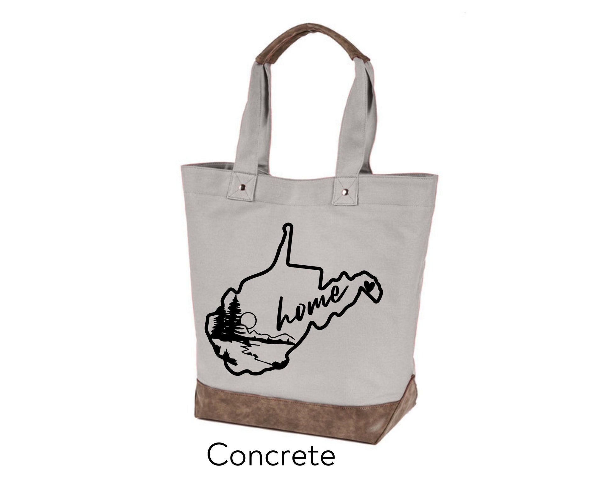 Canvas Tote - WV Home West Virginia