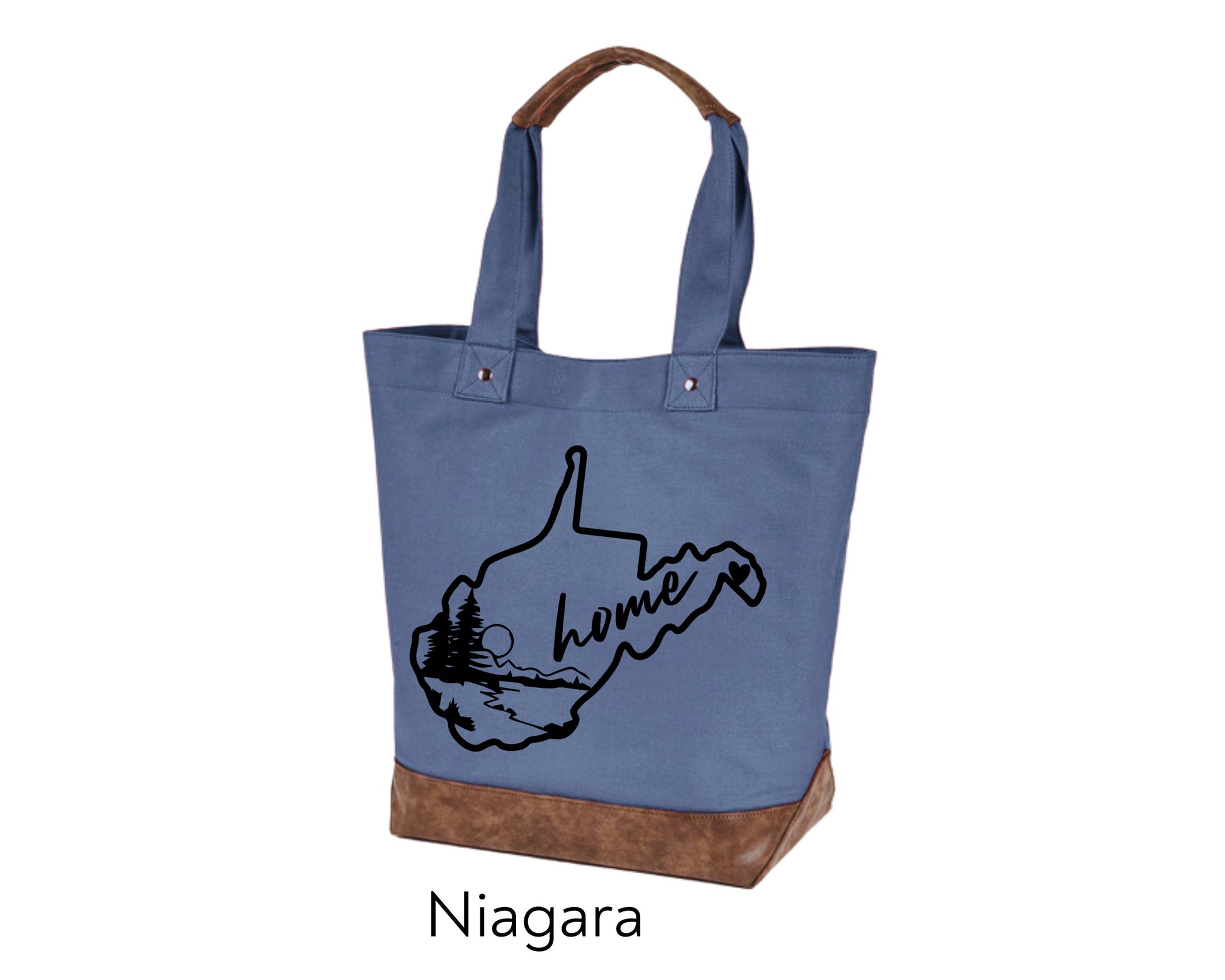 Canvas Tote - WV Home West Virginia