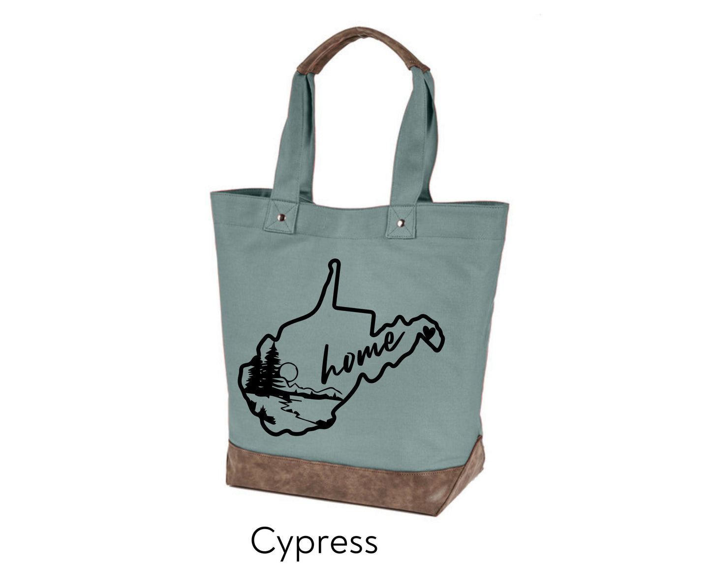 Canvas Tote - WV Home West Virginia