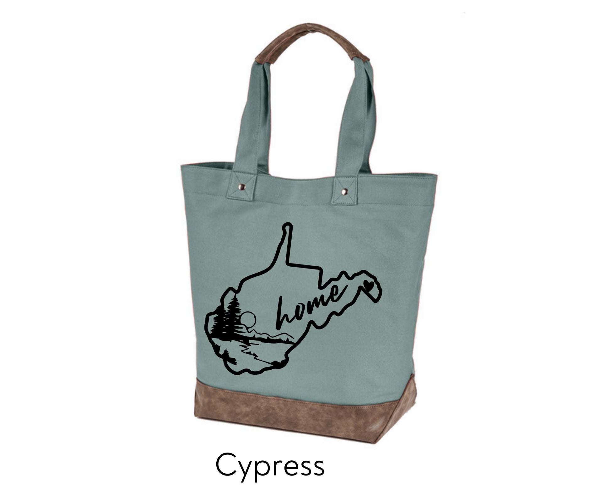 Canvas Tote - WV Home West Virginia