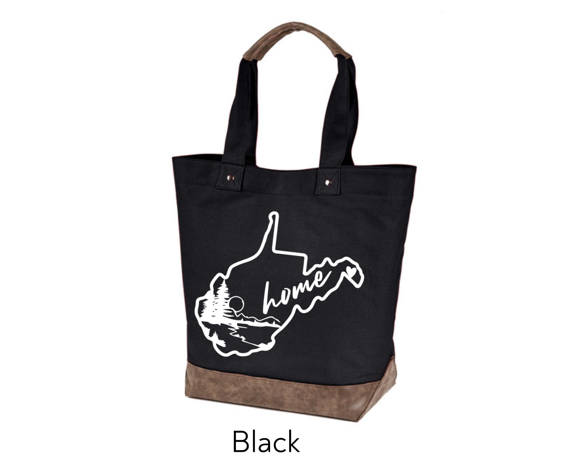 Canvas Tote - WV Home West Virginia