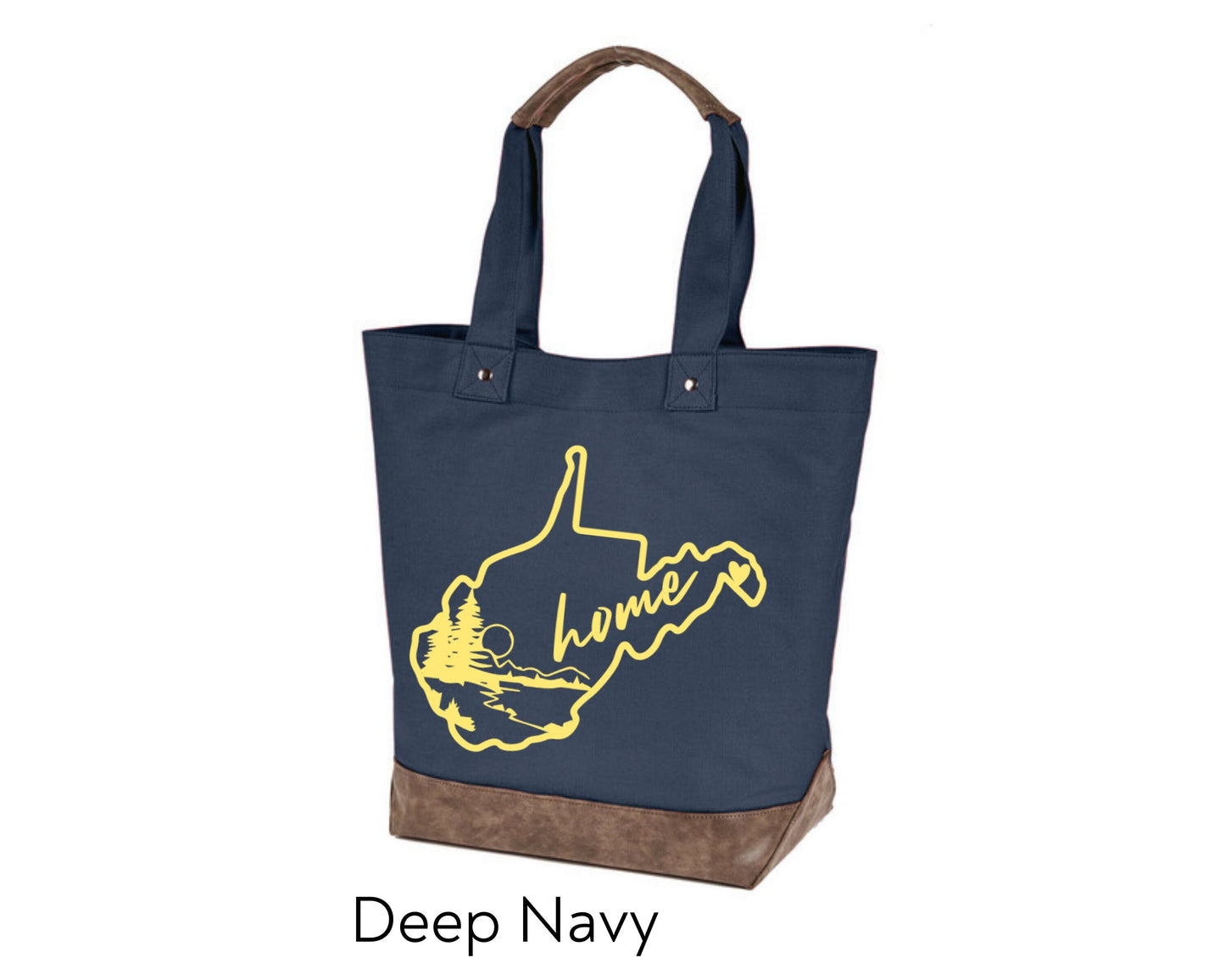 Canvas Tote - WV Home West Virginia