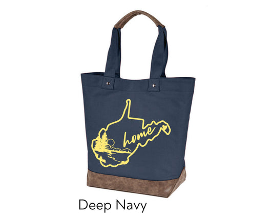 Canvas Tote - WV Home West Virginia
