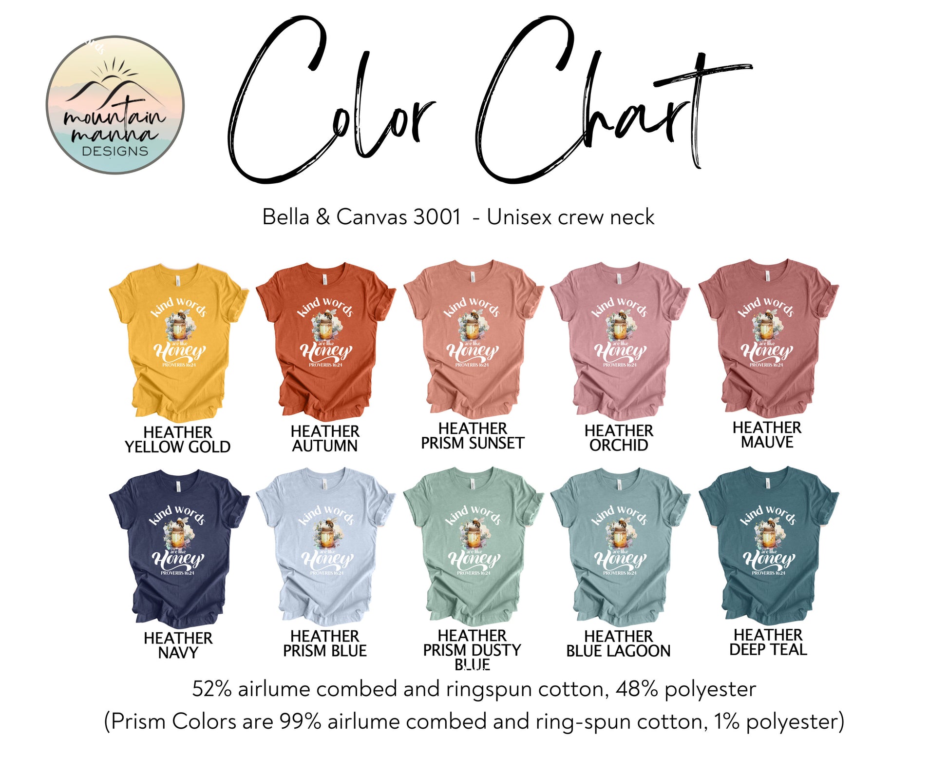 Kind Words are like Honey Graphic Tee for Women