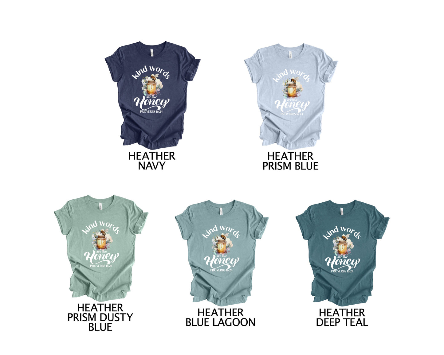 Kind Words are like Honey Graphic Tee for Women