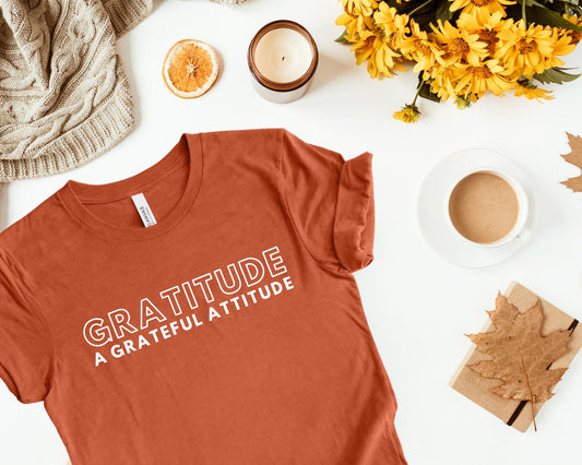 Gratitude - a grateful attitude shirt
