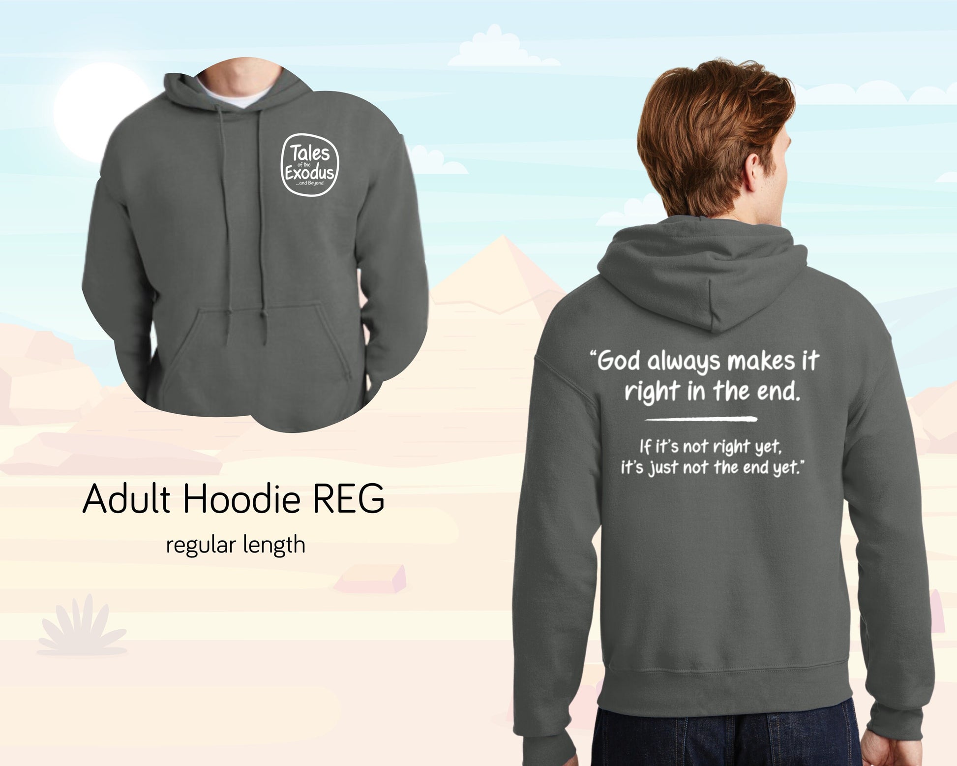 Tales of the Exodus HOODIE for Youth, Men, Women