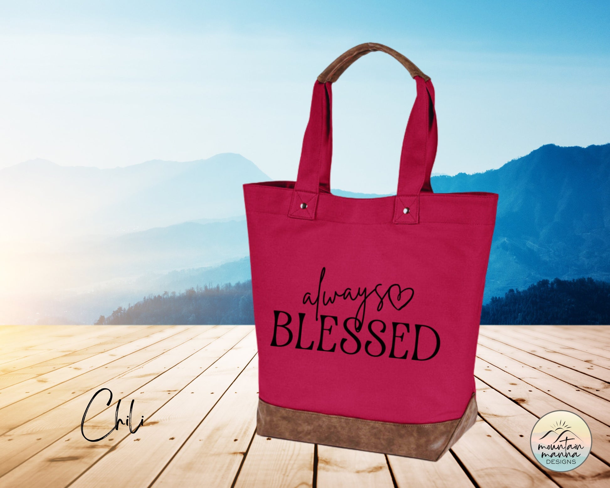 Custom Tote - Always Blessed