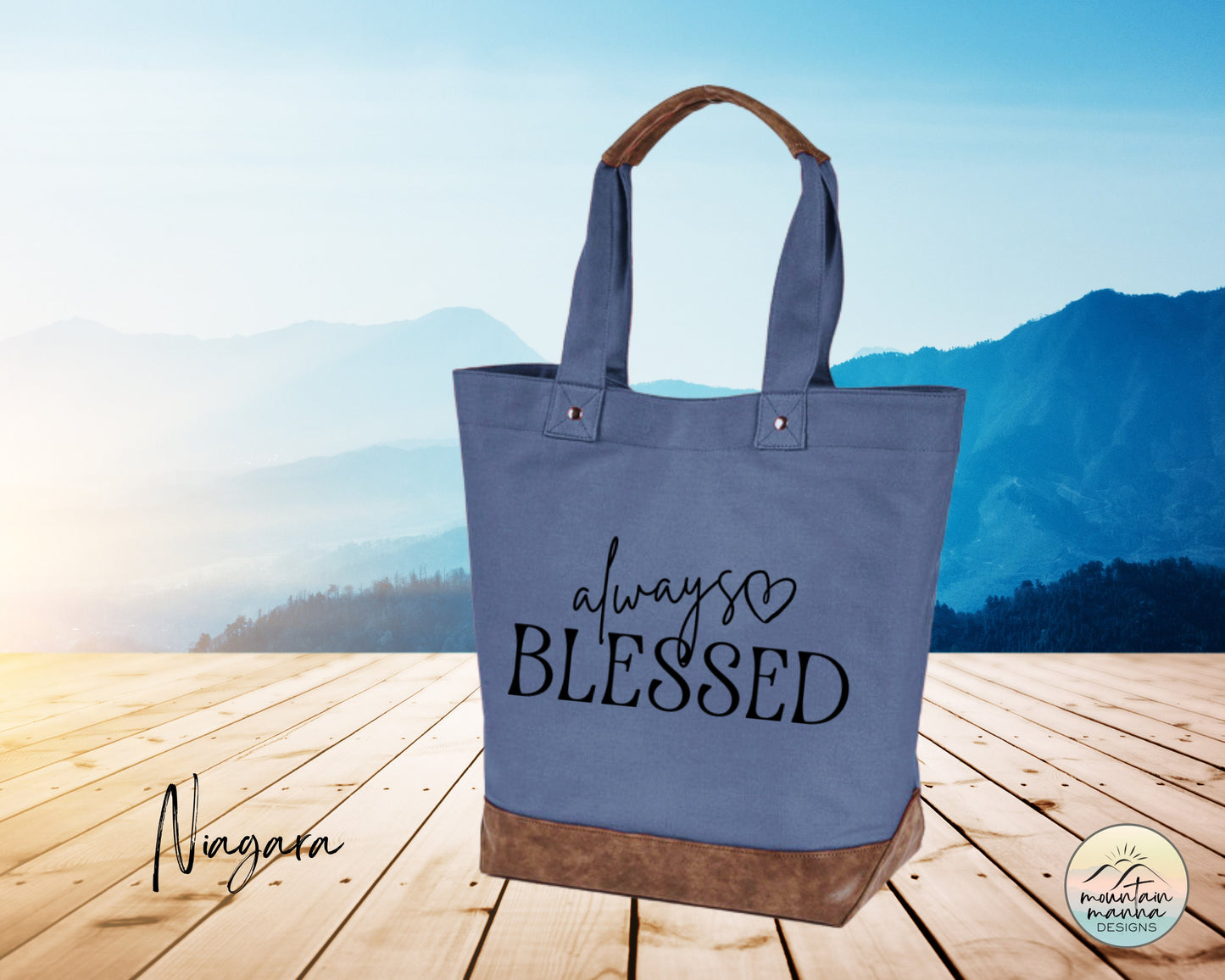 Custom Tote - Always Blessed