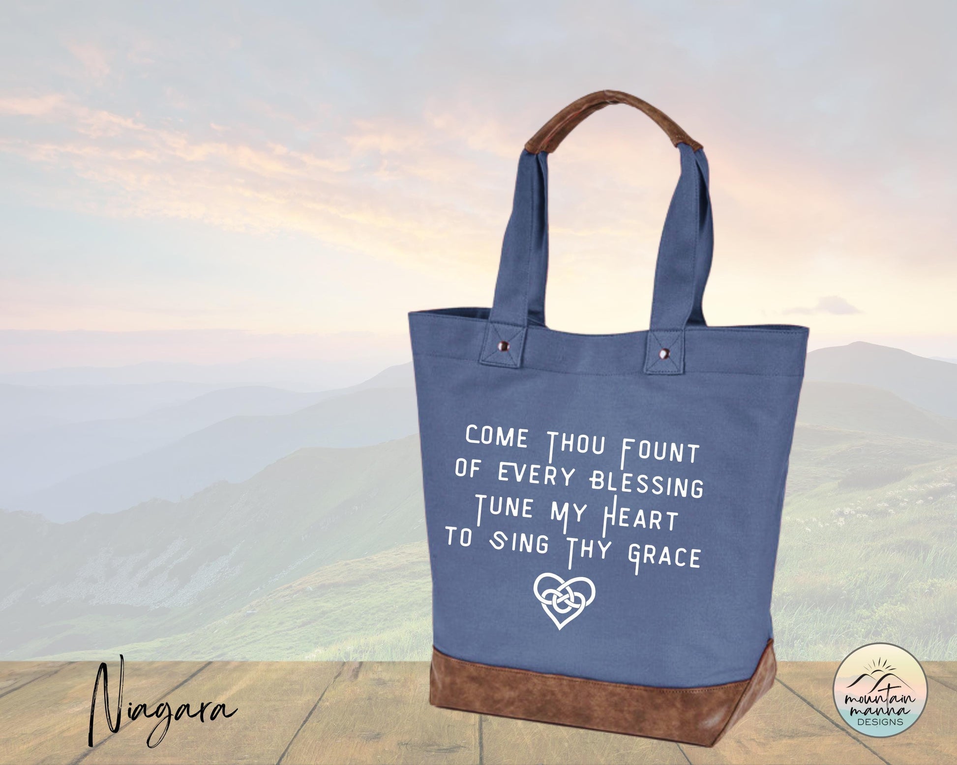 Canvas Tote - Come Thou Fount of Every Blessing