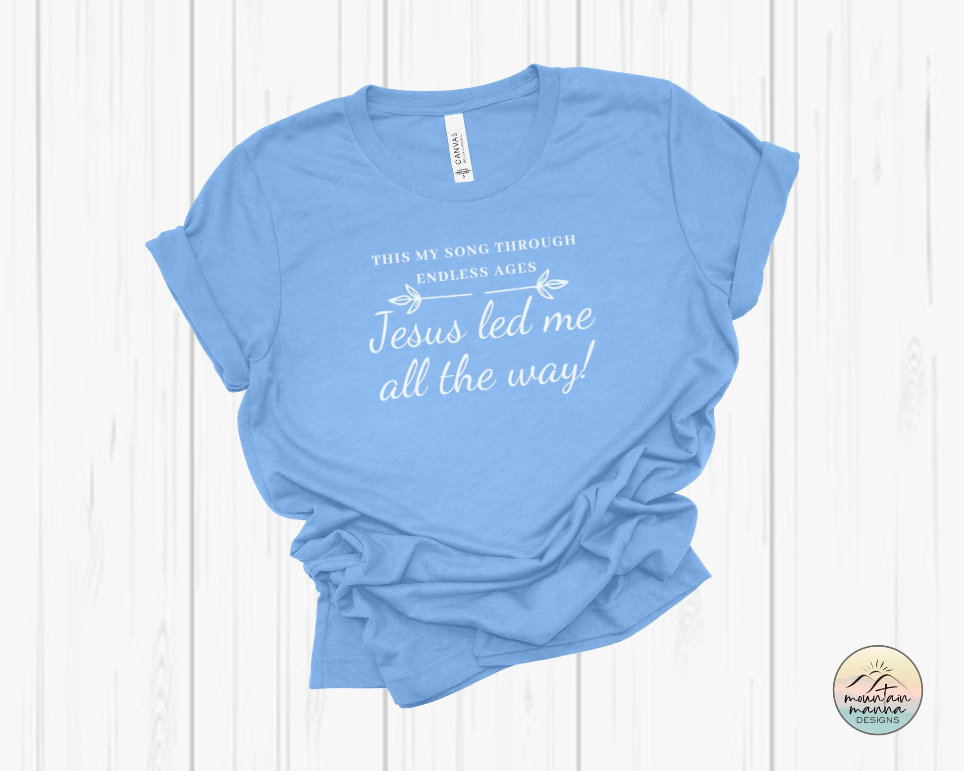 Jesus Led Me All the Way Graphic Tee