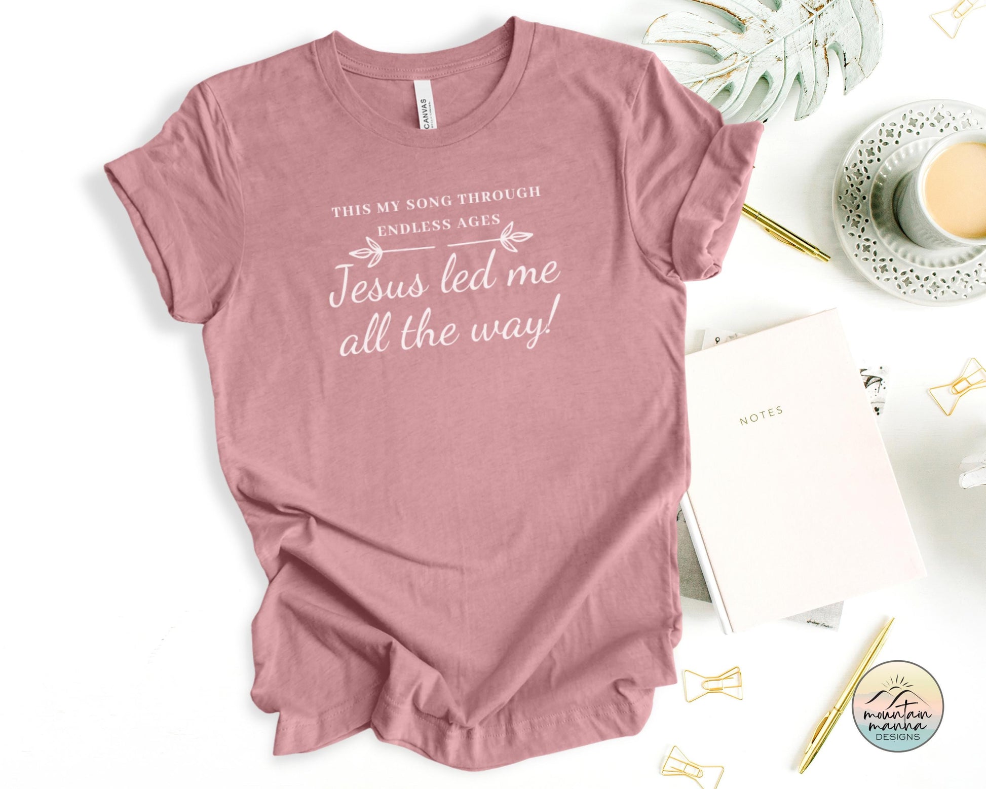 Jesus Led Me All the Way Graphic Tee