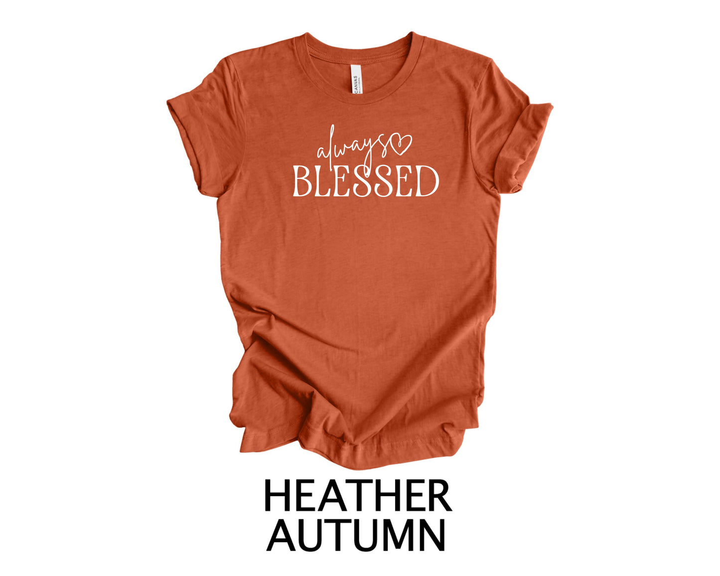 Always Blessed Graphic Tee for Women